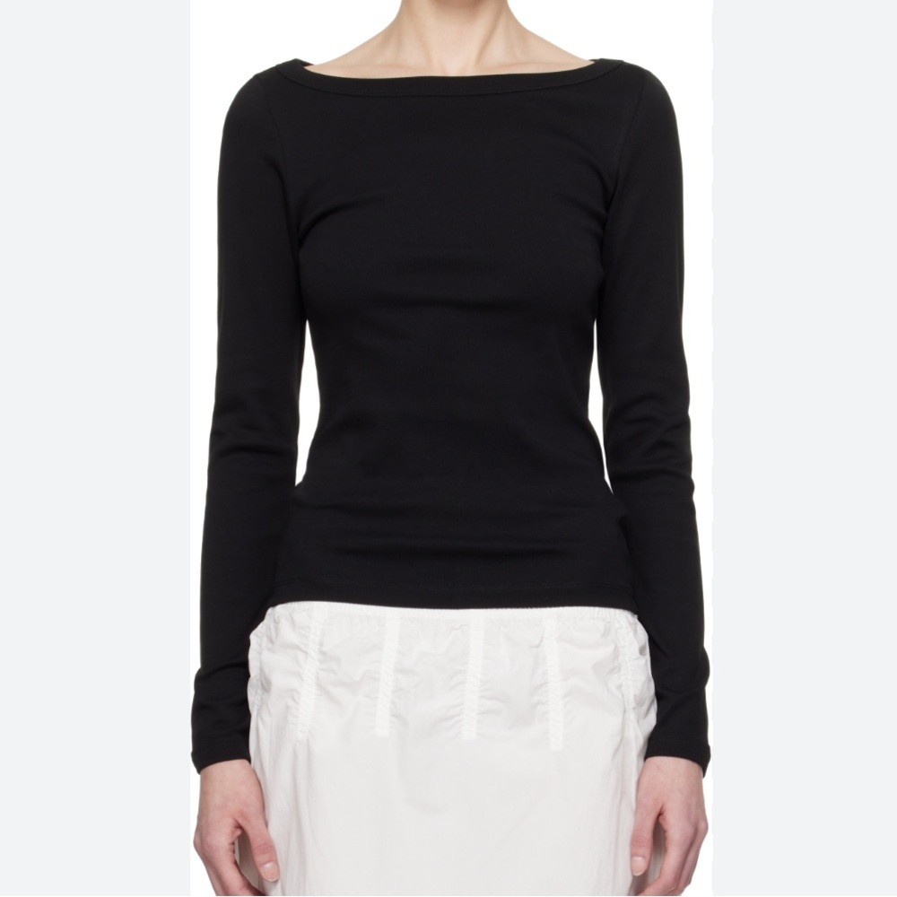 flore flore steffi long sleeve size s black